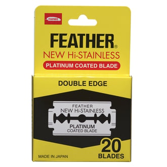 Jatai Feather Double Edge Blade, 20 Pack