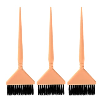 MBS Supplies The Wide Tint Brush (Peach), 3 Pack
