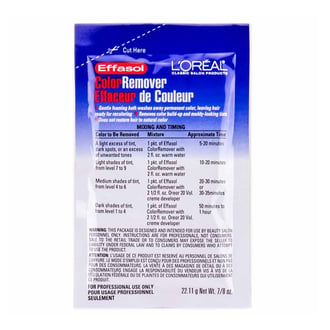 Loreal Effasol, Packet