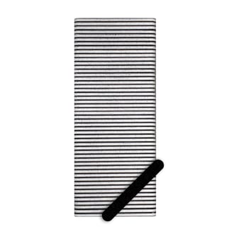 MBS Nail Care 3.5" Black Files, 50 Pack (180/180 Grit)