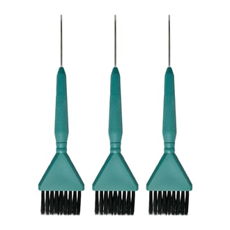 MBS Supplies Pin Tail Tint Brush (Teal), 3 Pack MBS Supplies Pin Tail Tint Brush (Teal), 3 Pack