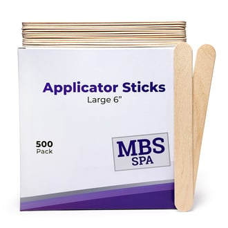MBS Spa Applicator Sticks Large 6", 500 Pack MBS Spa Applicator Sticks Large 6", 500 Pack