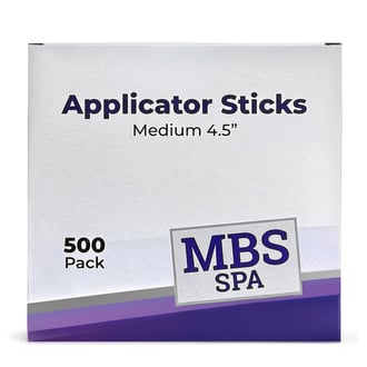 MBS Spa Applicator Sticks Medium 4.5”, 500 Pack