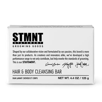 STMNT Grooming Goods Hair & Body Cleansing Bar, 4.4 oz STMNT Grooming Goods Hair & Body Cleansing Bar, 4.4 oz