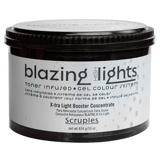 Scruples Blazing Highlights Toner Infused Gel X-tra Light Booster Concentrate, 16 oz