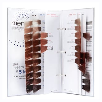 Scruples Menz 5 Minute Haircolor Swatch Book