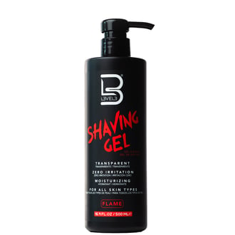 L3VEL3 Shaving Gel Flame, 16.9 oz