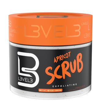 L3VEL3 Apricot Scrub, 16.9 oz