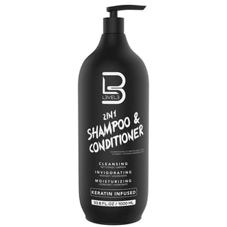 L3VEL3 2-in-1 Shampoo & Conditioner, 33.8 oz