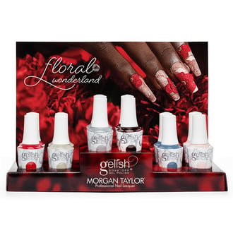 Gelish Gel Polish, .5 oz (Floral Wonderland), 12 Piece Display