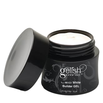 Gelish White Builder Hard Gel, .5 oz