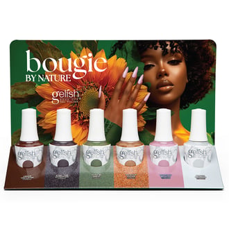 Gelish Gel Polish, .5 oz (Bougie By Nature Collection), 6 Piece Display