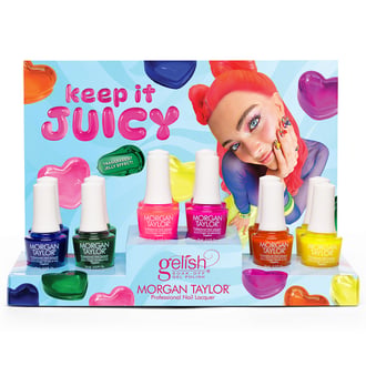 Morgan Taylor Nail Lacquer (Keep It Juicy Collection), 12 Piece Display