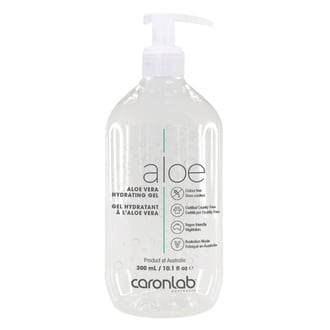 Caronlab Aloe Vera Hydrating Gel with Pump, 10.1 oz
