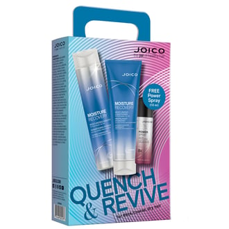 Joico Moisture Recovery Summer Duo + Free Mini Power Spray