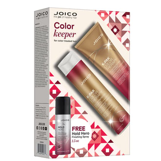Joico K-PAK Color Therapy Holiday Duo with Free Hold Hero Hairspray, 1.5 oz