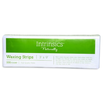 Intrinsics Non-Woven Waxing Strips 3" x 9", 100 Count