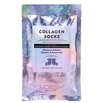 Voesh Noble Diamond Collagen Socks, 1 Pair