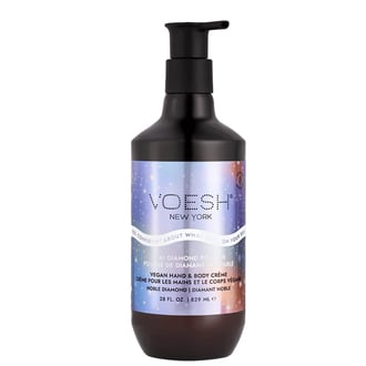 Voesh Noble Diamond Vegan Body & Hand Creme, 28 oz