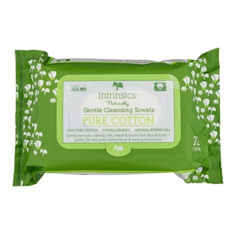 Intrinsic Gentle Cleansing Towel, 72 Count