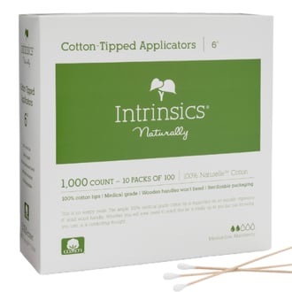 Intrinsics Cotton-Tipped Applicator 6”, 1000 Count