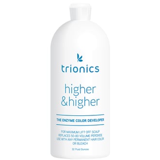 Trionics Higher & Higher 50 Volume Enzyme Color Developer, 32 oz