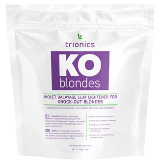 Trionics KO Blondes Violet Balayage Clay Lightener, 1 lbs