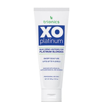 Trionics XO Platinum Blue Crème Lightener, 10.5 oz