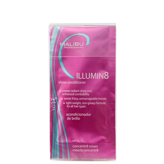 Malibu C ILLUMIN8 Shine Conditioner, Box of 6