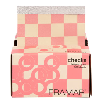 Framar 5x11 Pop-Ups Pink & Beige Checks, 500 Sheets