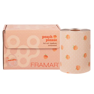 Framar Embossed Roll Peach Please, 320' Limited Edition