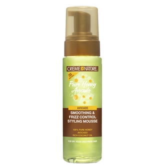 Creme of Nature Pure Honey Avocado Styling Mousse, 7 oz
