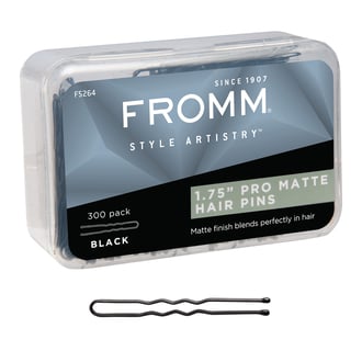 Fromm Style Artistry 1.75" Pro Matte Hair Pins, 300 Pack