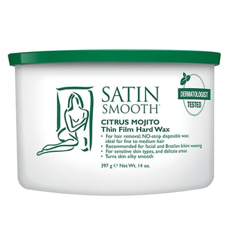 Satin Smooth Citrus Mojito Thin Film Hard Wax, 14 oz