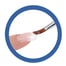 IBD Pro Oval Acrylic Brush