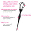 Cricket Color Cocktail Silicone Coated Stainless Steel Mixing Whisk