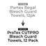 ProTex CUTPRO Bleach Guard Towels, 12 Pack